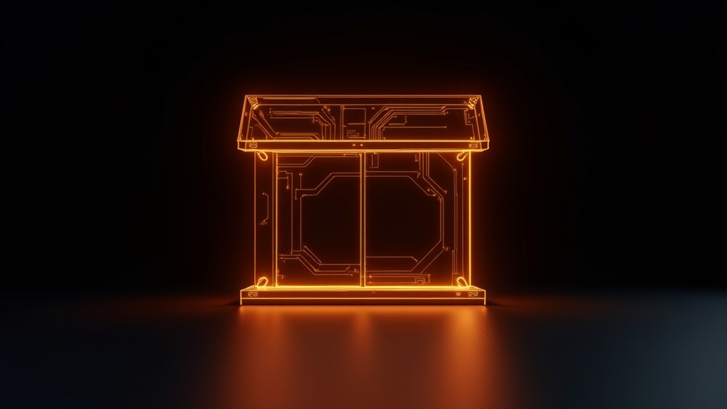 Micro Center checkout illustration